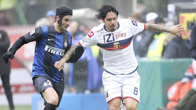 Genoa de Seymour y Jorquera rescató un empate ante Inter de Milán
