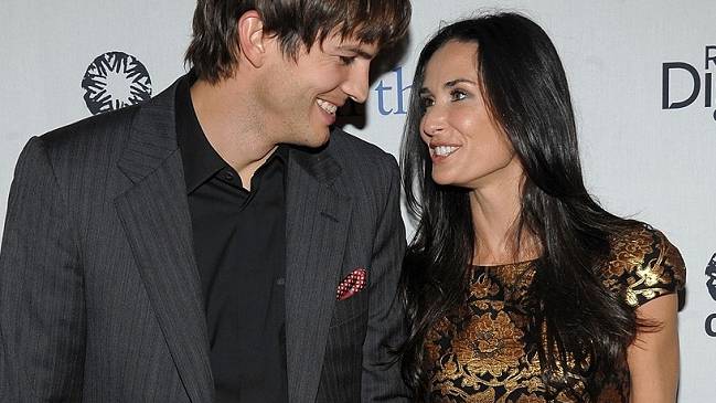 Ashton Kutcher le pidió el divorcio a Demi Moore