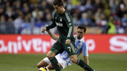 Revise las mejores postales de la victoria de Málaga sobre Real Madrid