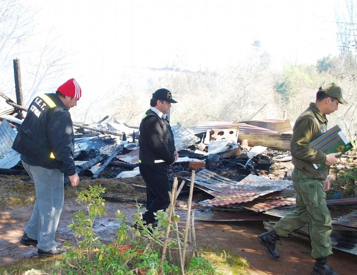 Dos atentados incendiarios afectaron a fundos de La Araucanía