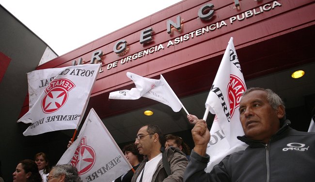 Funcionarios de la ex Posta Central amenazan con paro