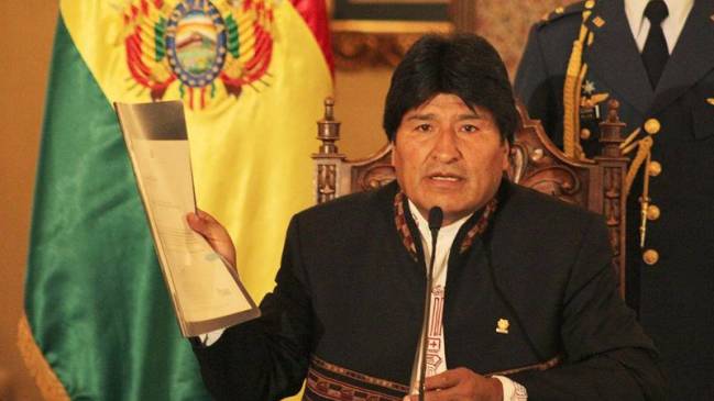 Evo Morales informó que Chávez está 