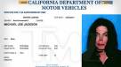 Así lucía Michael Jackson en su última licencia de conducir