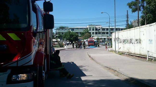 Emergencia química se registró en Hospital Barros Luco