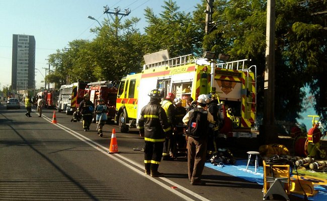 Fuga de amoniaco afectó a empresa en Independencia