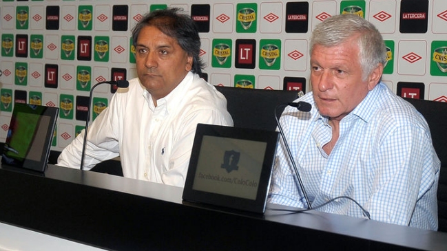 Gerentes de Colo Colo y U. Española explicaron acuerdo por Vecchio y Hernández