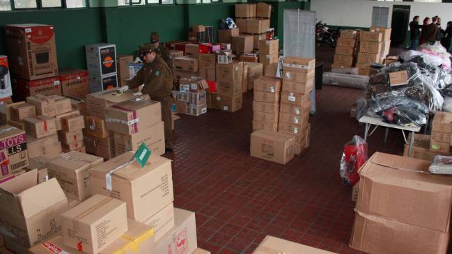 Carabineros detuvo a ladrones de juguetes