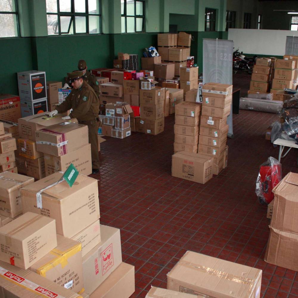 Carabineros detuvo a ladrones de juguetes