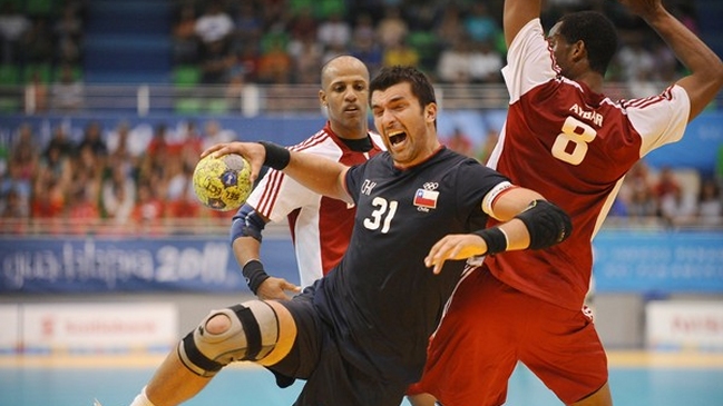 Selección chilena de balonmano se despidió con partido de exhibición en el CEO