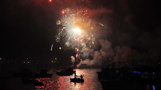 Dos millones de personas recibieron el Año Nuevo 2013 en Valparaíso