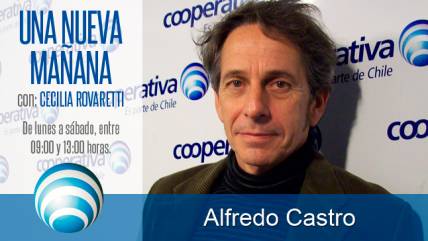   Alfredo Castro adelantó su participación en Teatro a Mil 