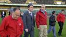 Autoridades inspeccionaron estadio \