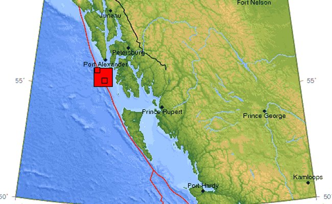 Terremoto de magnitud 7,5 Richter afectó a Alaska