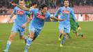Napoli goleó a Roma en el cierre de la jornada en la Serie A
