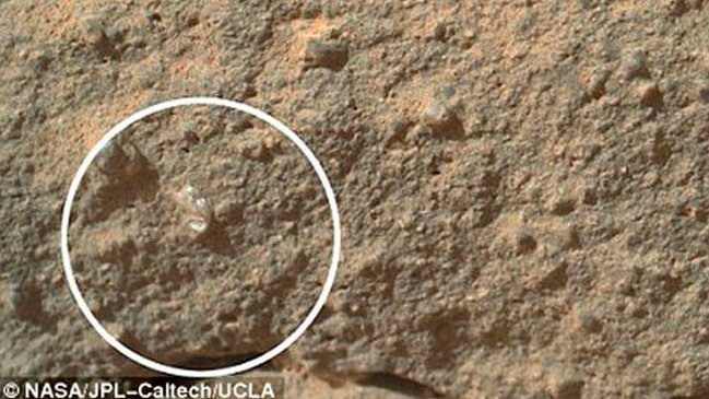 Curiosity captó imagen de supuesta 