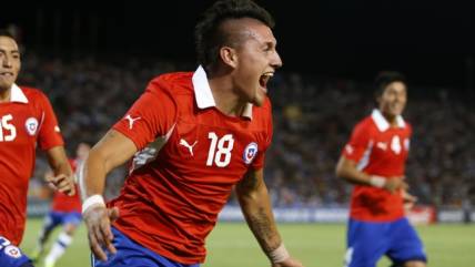   El gol de Nicolás Castillo en el Malvinas Argentinas 