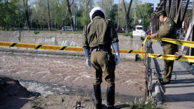 Carabineros encontró un segundo cadáver en las aguas del río Mapocho en Renca