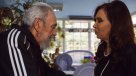 Fidel Castro recibió a Cristina Fernández en La Habana