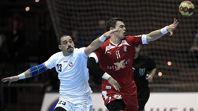 Chile cayó en el Mundial de balonmano ante Qatar