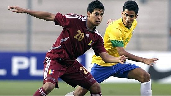 Brasil escapó del último lugar en el grupo B tras vencer a Venezuela en el Sub 20