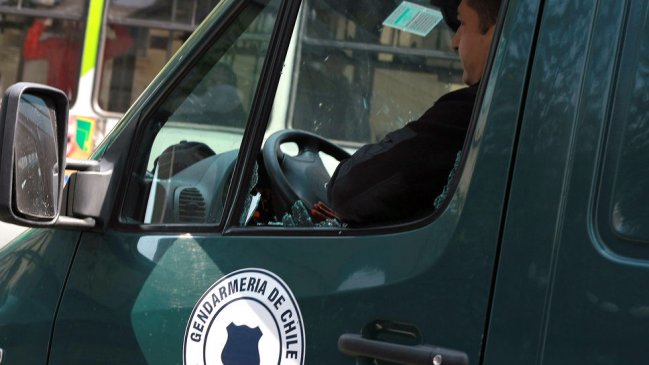 Reo murió al intentar fugarse de un carro de Gendarmería