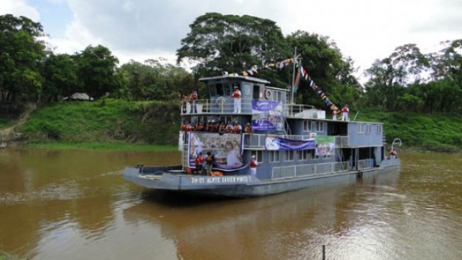 Buque militar boliviano fue transformado en crucero