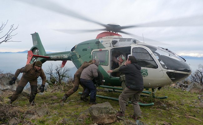 Tres excursionistas están atrapados a más de 5.000 metros en San José de Maipo