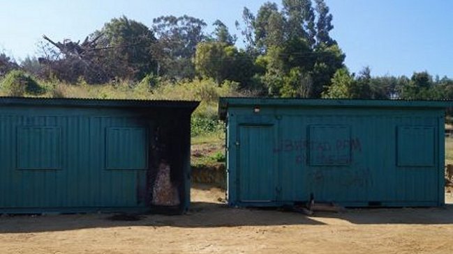 Ataque incendiario afectó a forestal en Tirúa