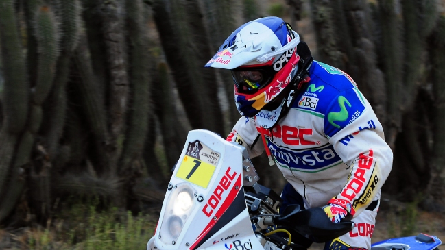 Francisco López brilló en la última etapa y alcanzó el podio del Rally Dakar