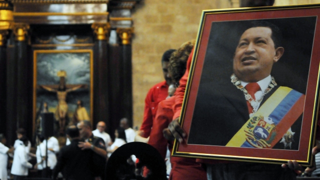 Maduro: Hugo Chávez 