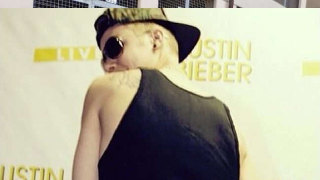 Justin Bieber revolucionó las redes sociales con una foto de su trasero