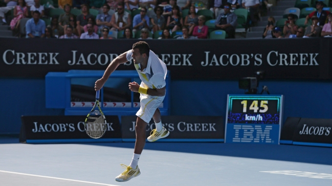 Los resultados de este lunes en el Abierto de Australia