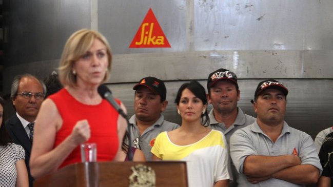 Matthei: Una reforma de Bachelet afectará la creación de empleo