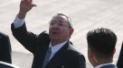 La silenciosa llegada de Raúl Castro a Chile