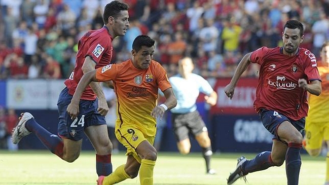 FC Barcelona defiende su ventaja en la liga española ante Osasuna