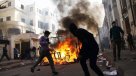 Manifestantes y policías se entrentan en Egipto por sentencia de muerte a reos