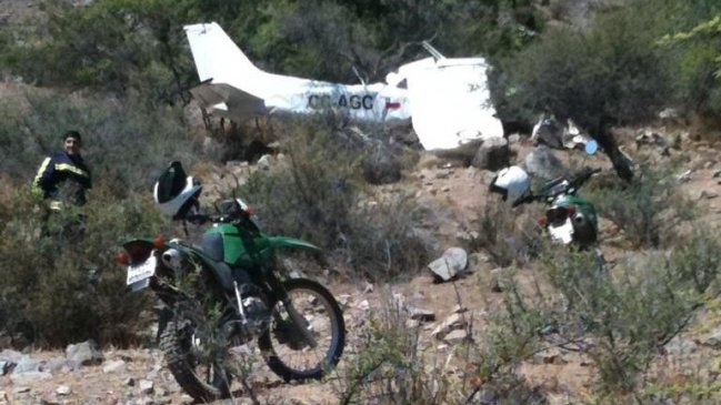 Caída de avioneta cerca de Los Andes dejó tres heridos