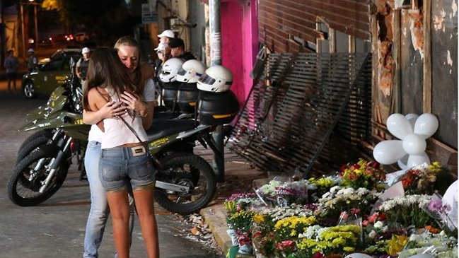 A 235 subió cifra de víctimas fatales tras incendio en discoteca de Brasil