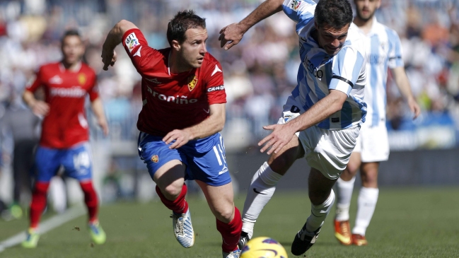 Málaga enredó puntos en empate ante Zaragoza