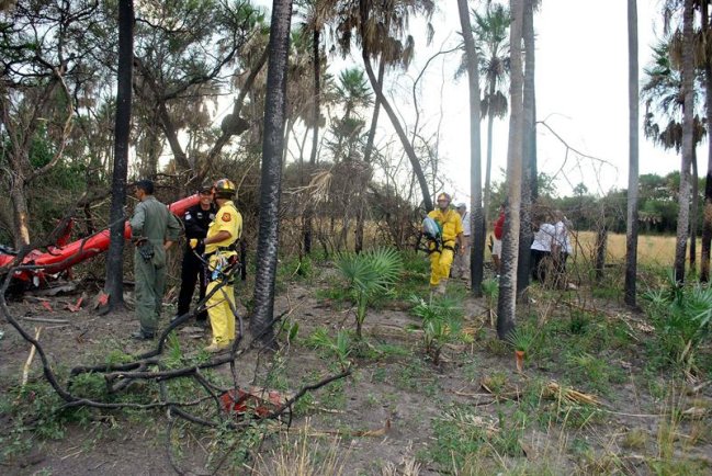 Forense inició identificación de los restos de Lino Oviedo tras accidente aéreo