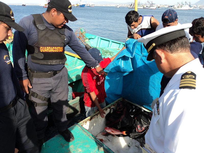 Ecuador detuvo a cuatro embarcaciones peruanas por pescar en sus aguas