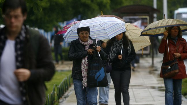 Onemi decretó alerta temprana por posibles precipitaciones en zona central