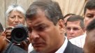 Rafael Correa dijo que ataque no tuvo trasfondo político y reanudó campaña
