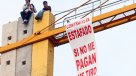 Intendencia penquista evalúa acciones legales por protesta en altura de trabajadores