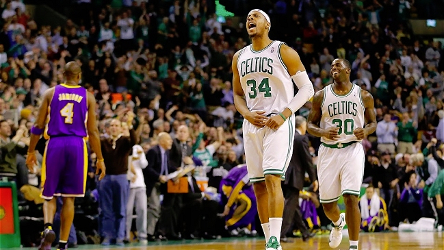 Boston Celtics rompió la racha de triunfos de Los Angeles Lakers