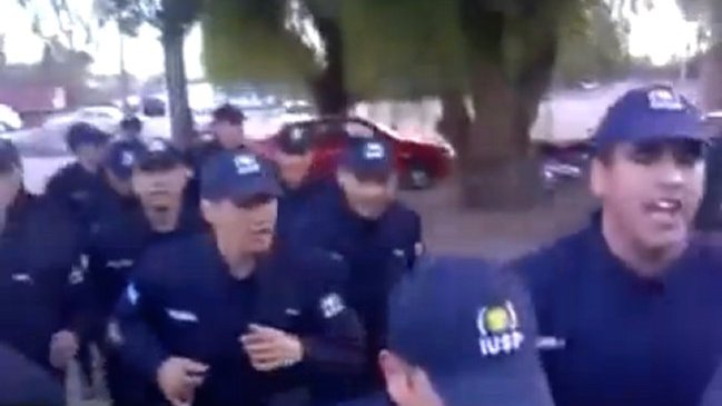 Argentina investigará video de cadetes con cantos antichilenos