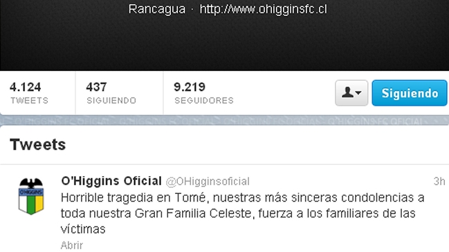 Impacto en el mundo deportivo por accidente en Tomé