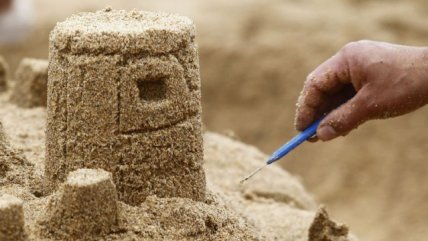 Así fue la premiación a los mejores castillos de arena en Viña del Mar