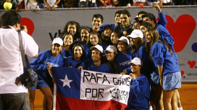 Rafael Nadal y su paso por Chile: 