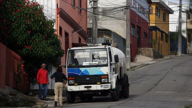 Los sectores afectados por el nuevo corte de agua en Viña del Mar y Valparaíso